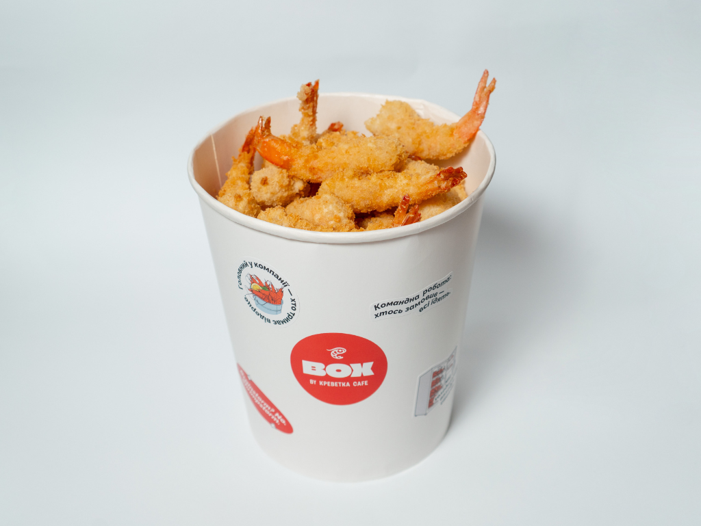 Креветка Box  в темпурі та сухарях панко  4л