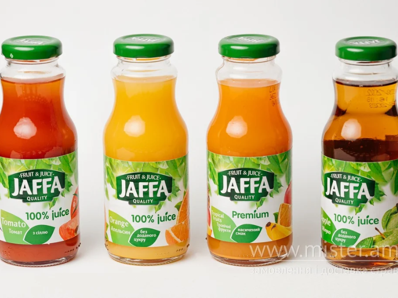 Сік Jafa 0.25 Скло в асортименті