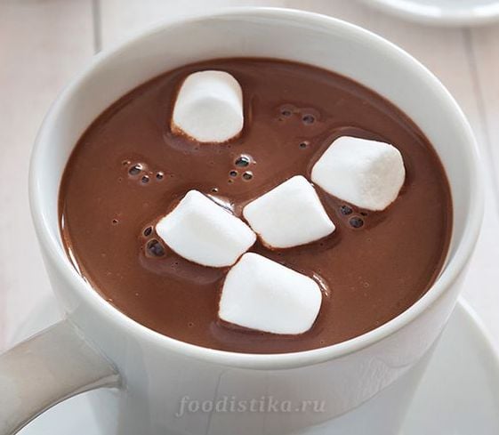Горячий шоколад з молоком ЛИСТ