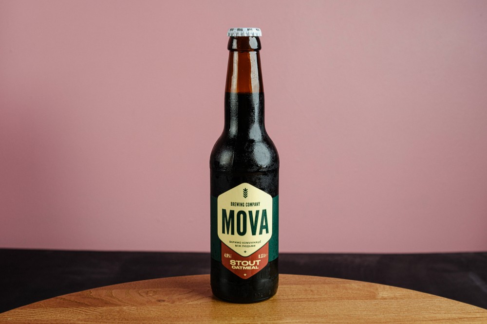 Пиво Mova Stout 0.33 л