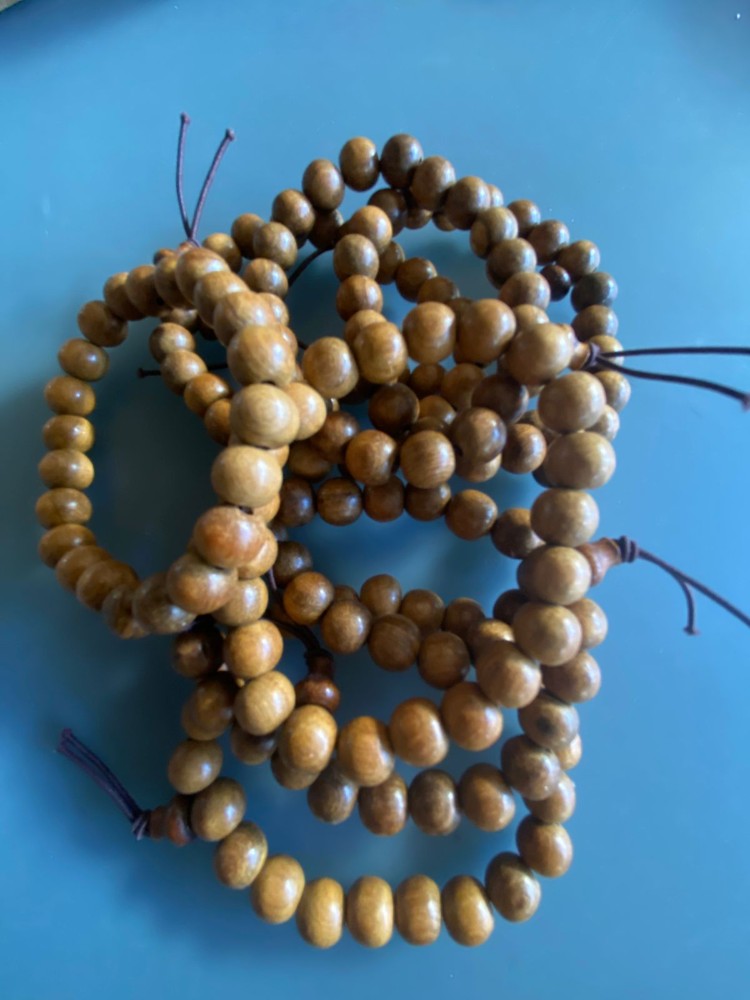 Pulsera madera redonda