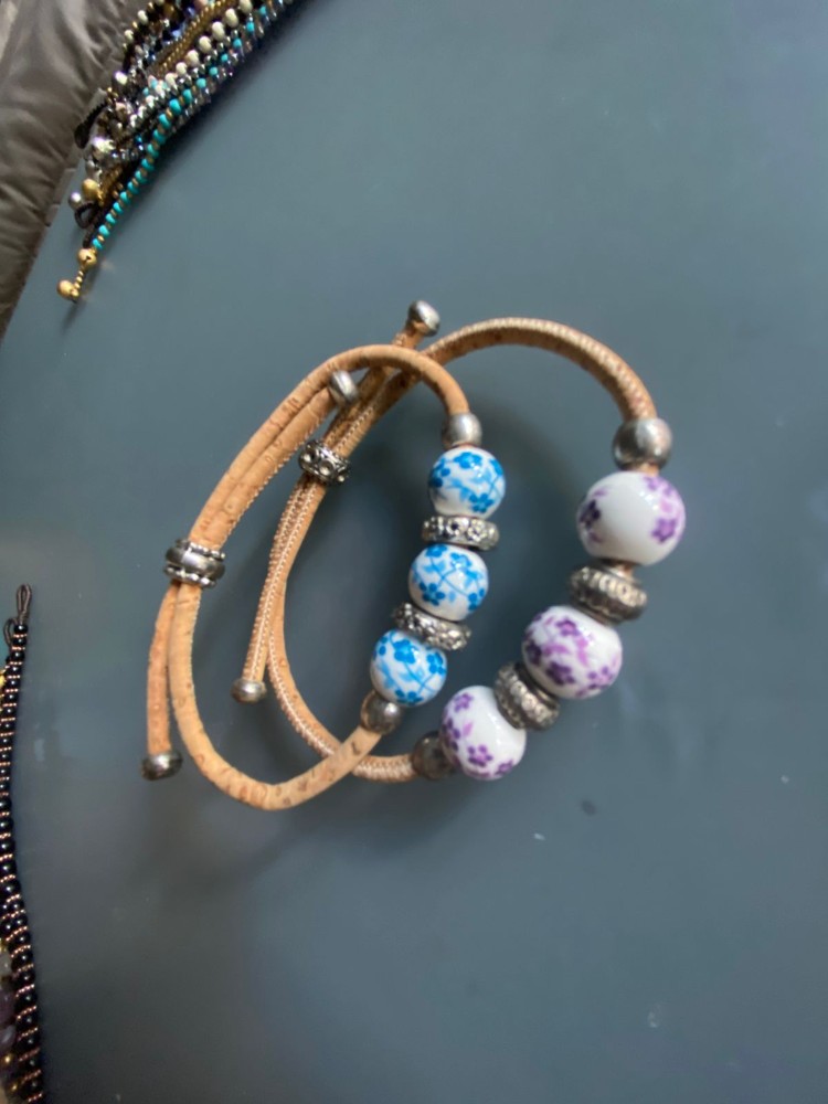 Pulsera cuentas chinas