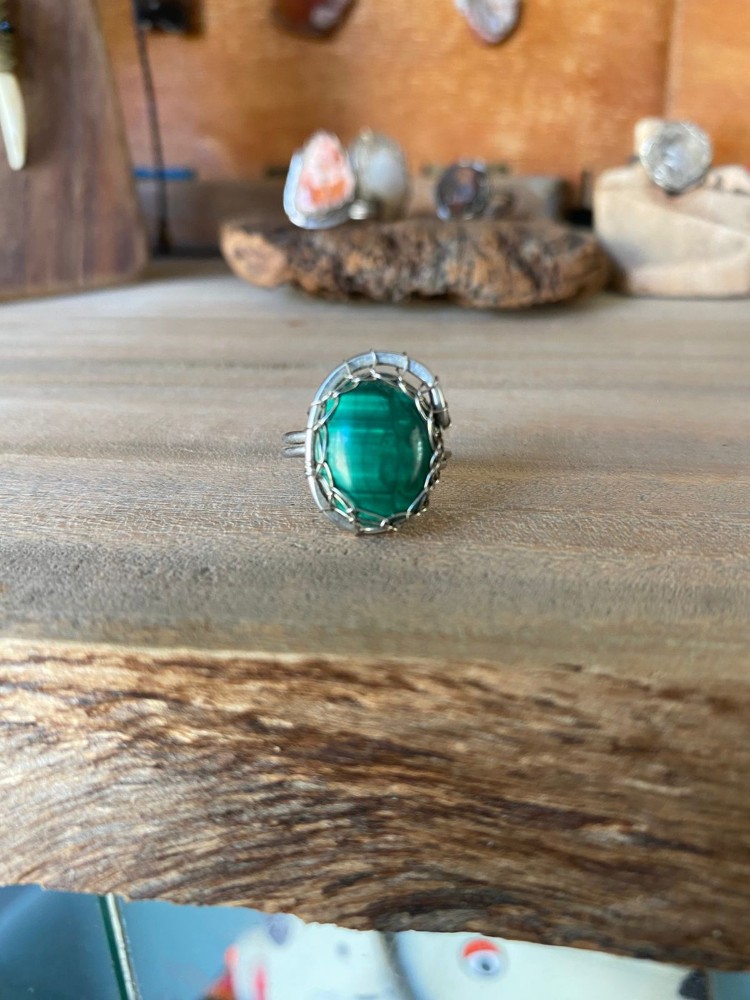 Anillo Malaquita