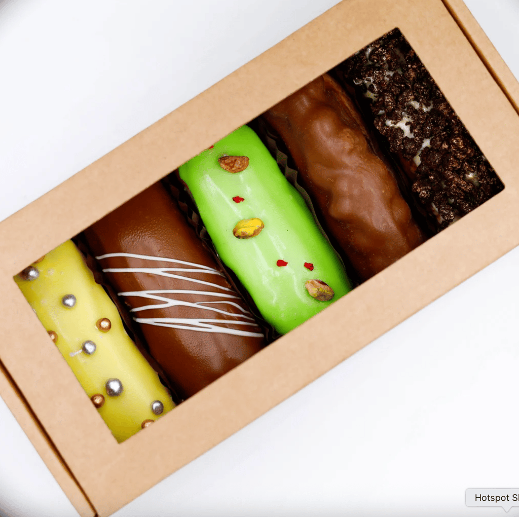 АСОРТІ ЕКЛЕРІВ ( 5 шт упаковці )