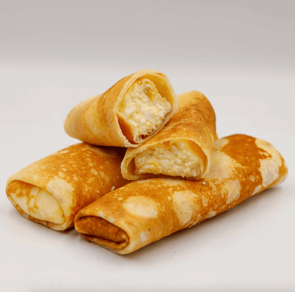 МЛИНЦІ З АБРИКОСОМ ТА КИСЛОМОЛОЧНИМ СИРОМ (600 Г )