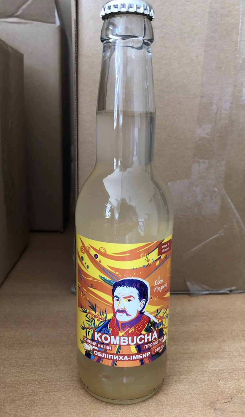 😍 Kombucha Обліпиха - Імбир 5 шт