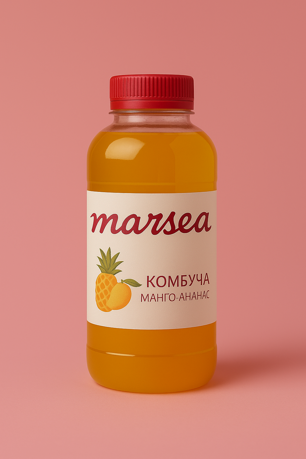 Комбуча Marsea Манго - Ананас 5 шт