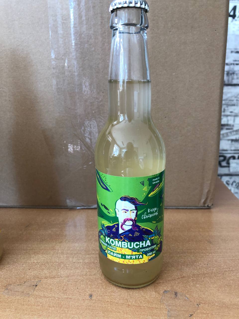 😍 Kombucha Лайм - Мʼята 5 шт