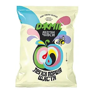 Яблучні Натуральні Чіпси 30г ( 5 шт в упаковці )