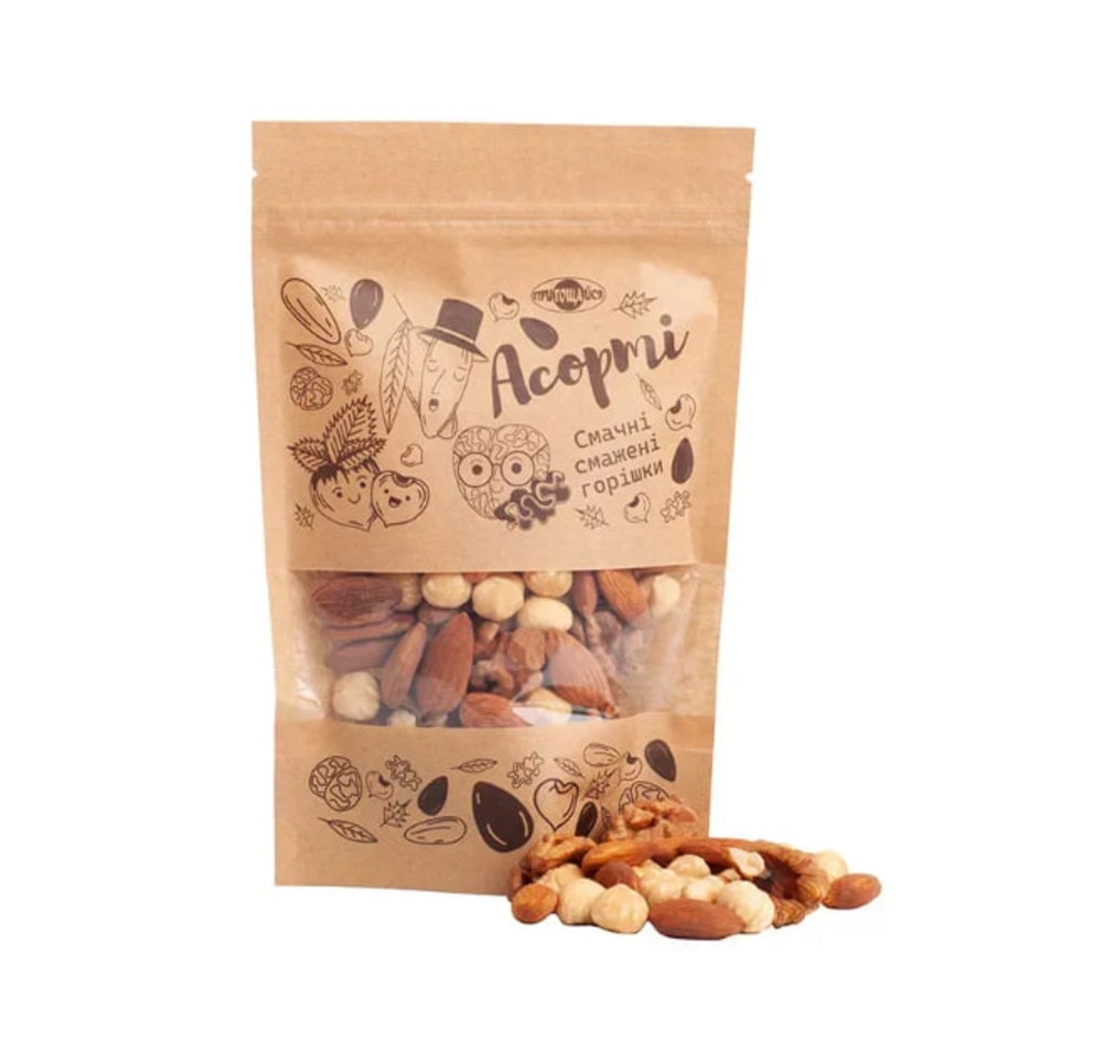 Асорті смажених горіхів