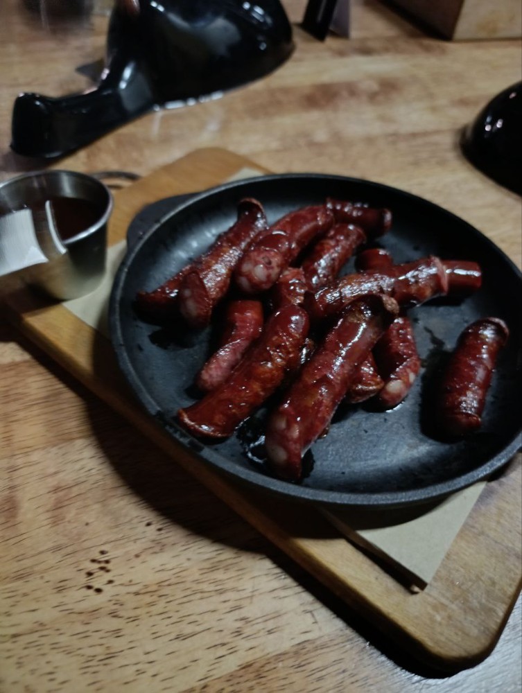 Ковбаски Фламбе