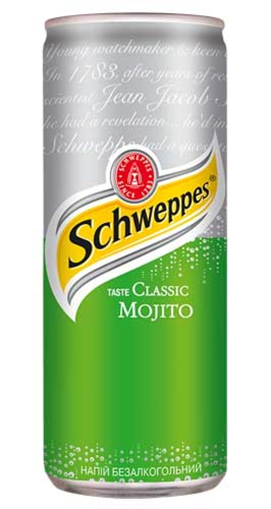 Schweppes 0.33 (смаки в асортименті)