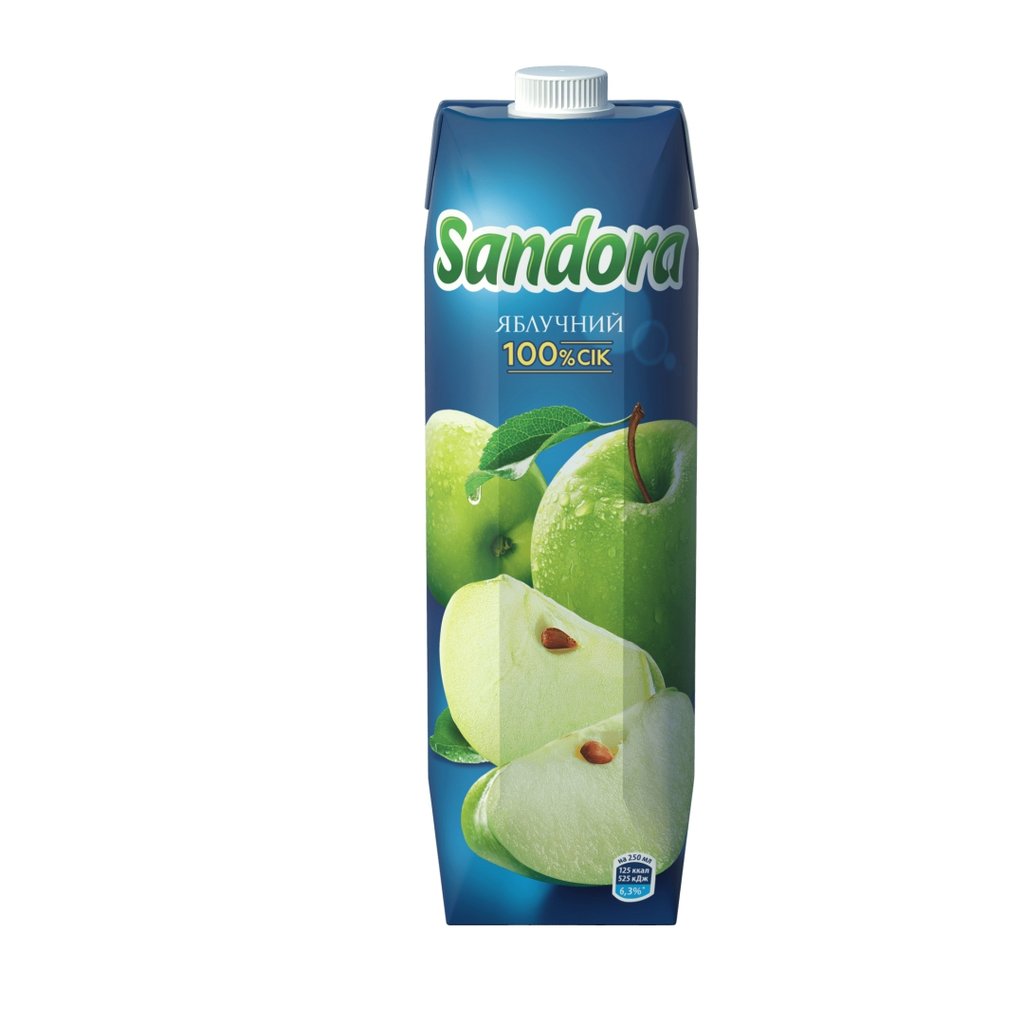 Яблучний сік Sandora, 0.95 л