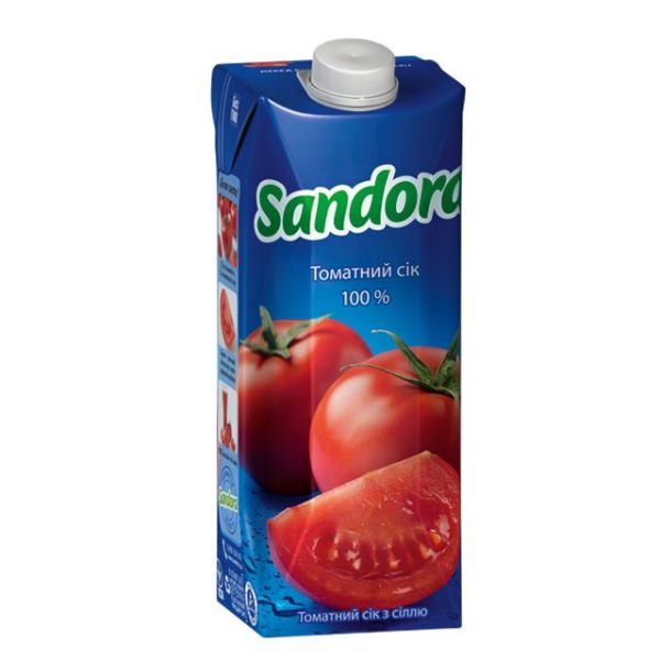 Томатний сік Sandora, 0.5 л