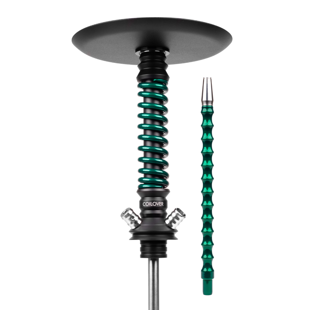 Кальян Mamay Customs Coilovers Mini Черный-зеленый лак