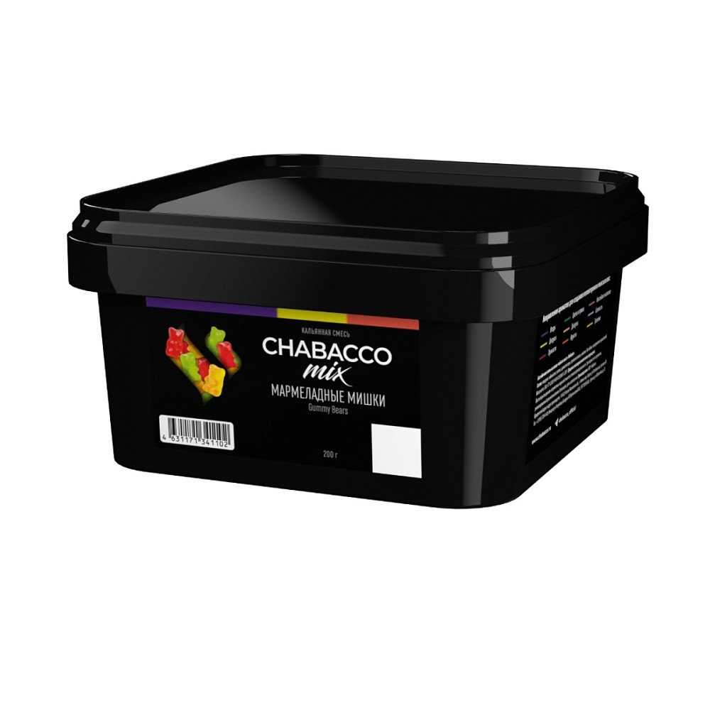 Бестабачная смесь Chabacco 200 гр Мармеладные мишки