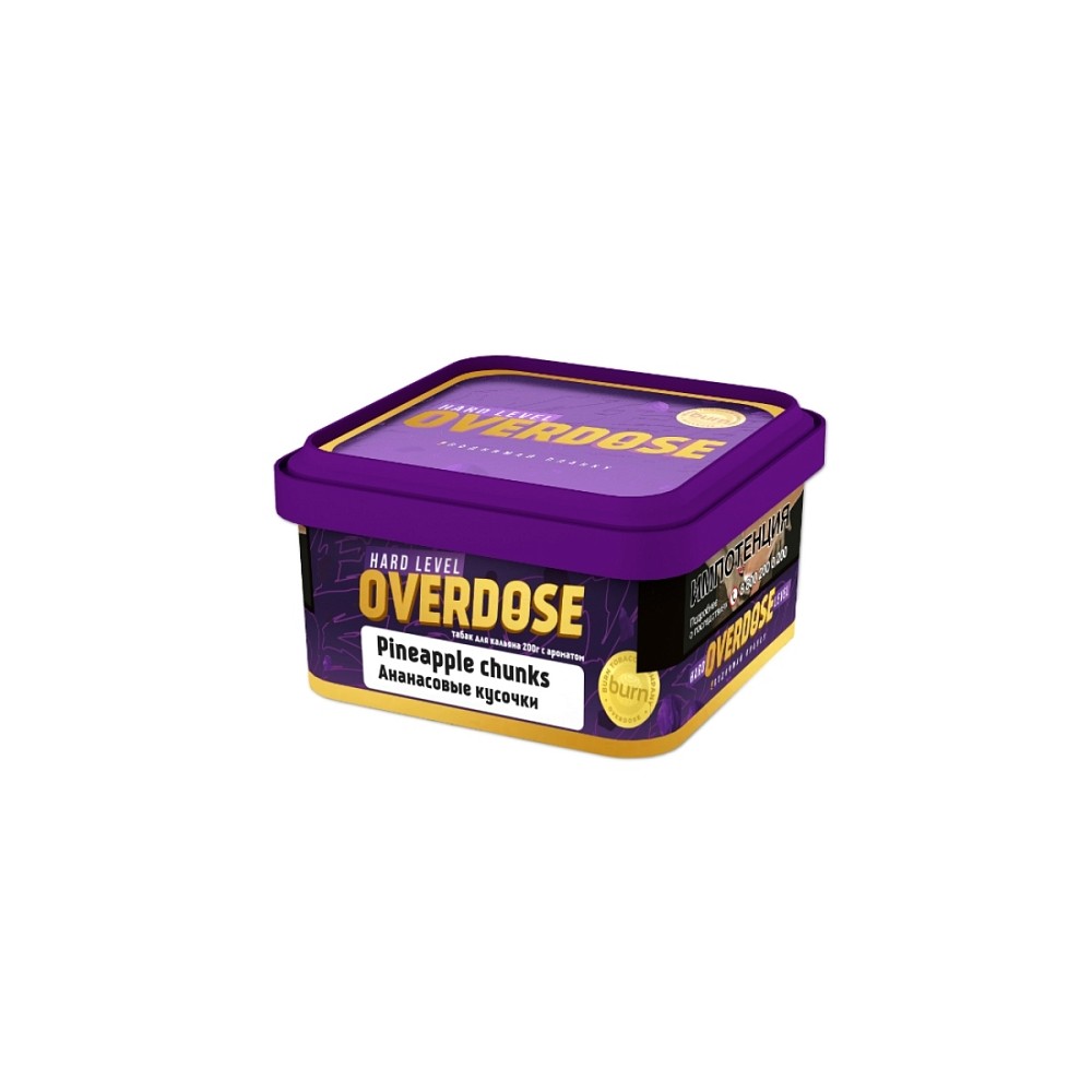 Табак Overdose 200 гр Pineapple Chunks