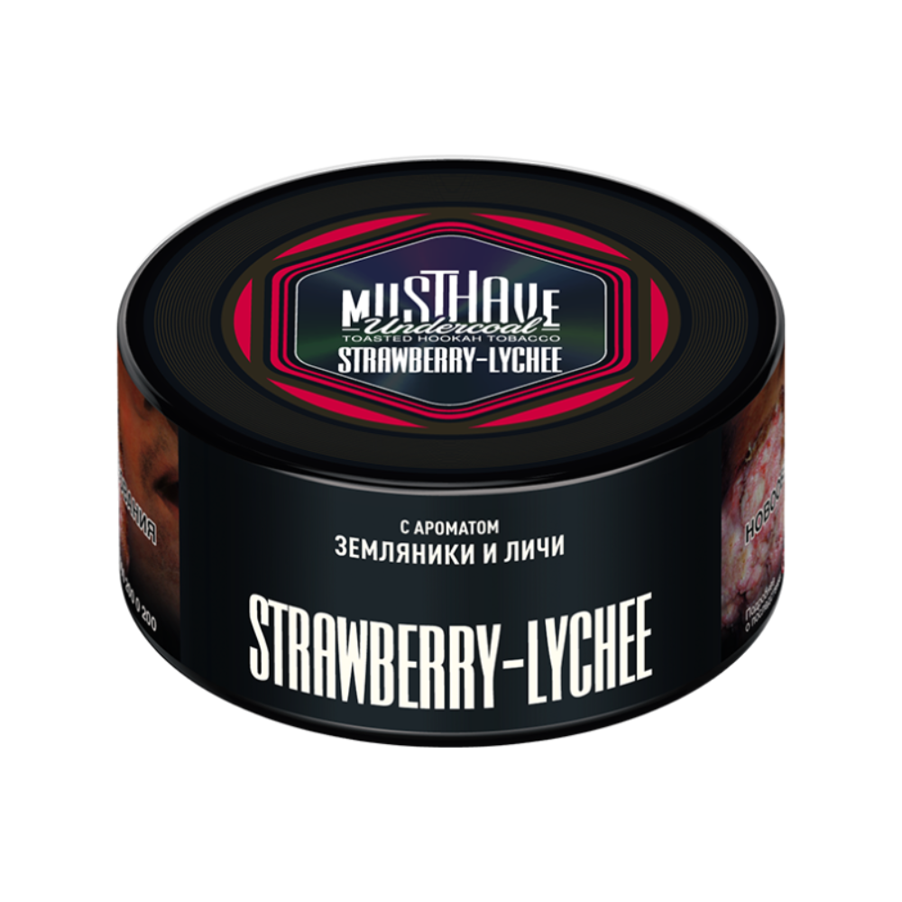 Табак Musthave 250 гр Strawberry-lychee