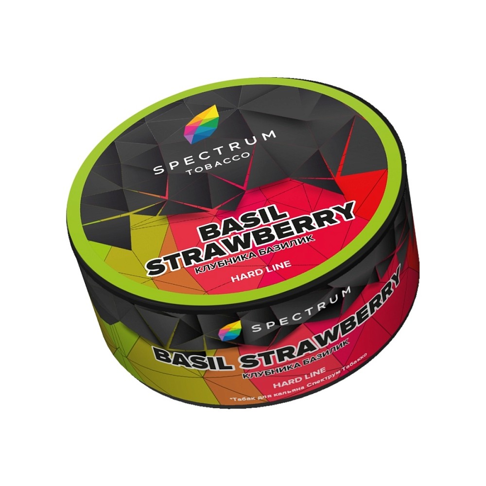 Табак Spectrum Hard 25 гр Basil Strawberry