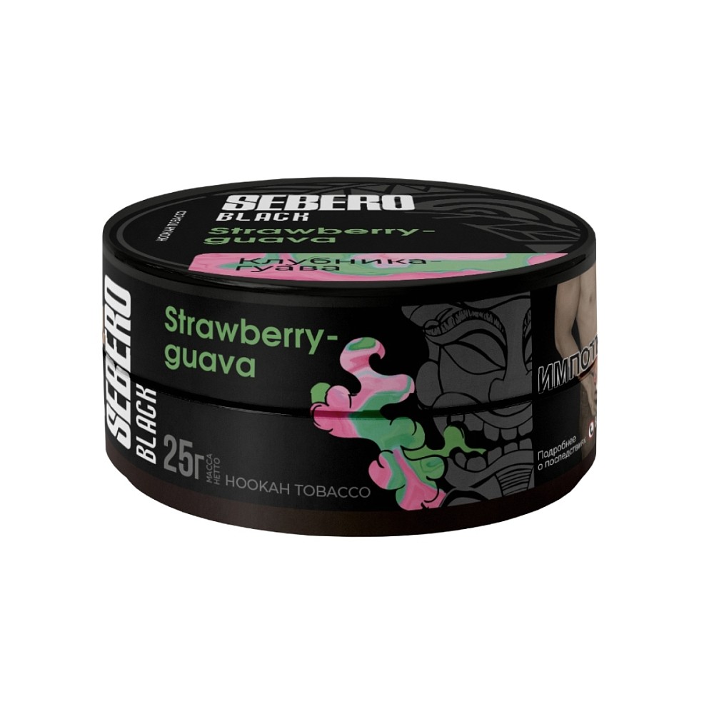 Табак Sebero Black 25 гр Strawberry Guava