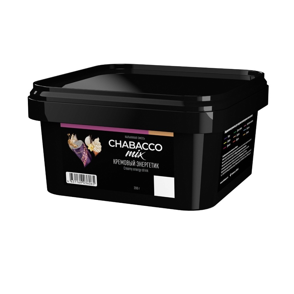 Бестабачная смесь Chabacco 200 гр Кремовый Энергетик