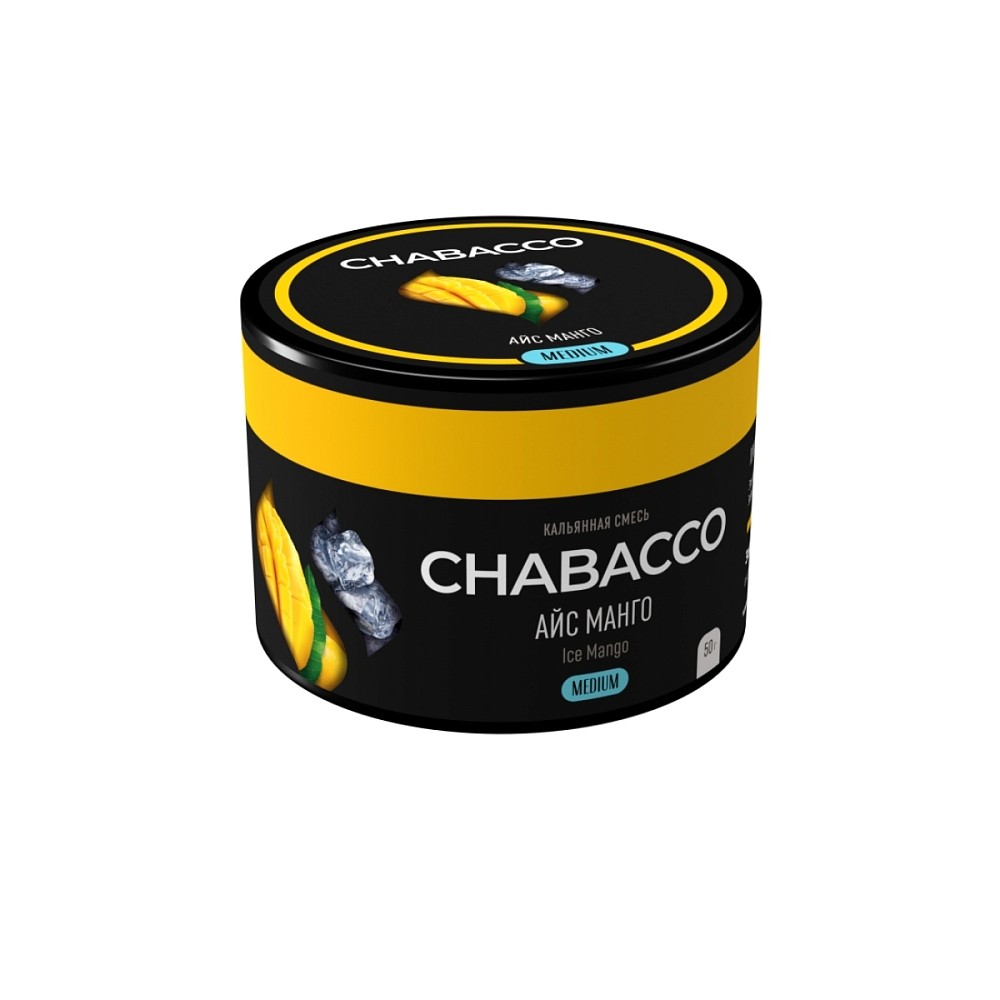 Бестабачная смесь Chabacco 50 гр Айс манго