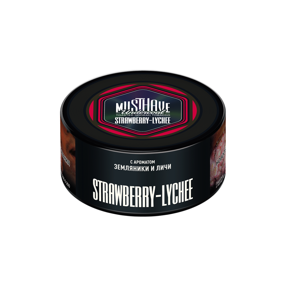 Табак Musthave 125 гр Strawberry-lychee
