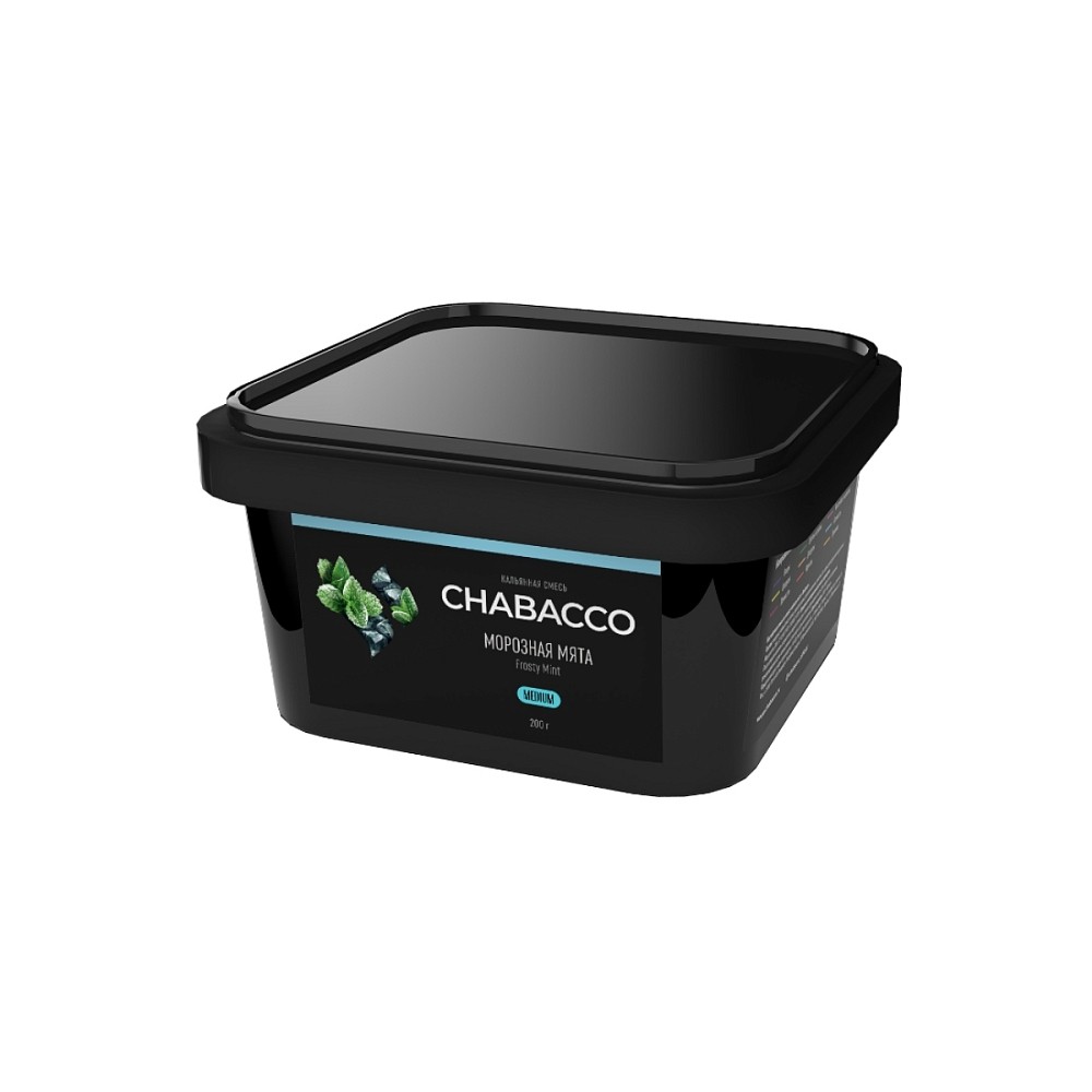 Бестабачная смесь Chabacco 200 гр Морозная мята