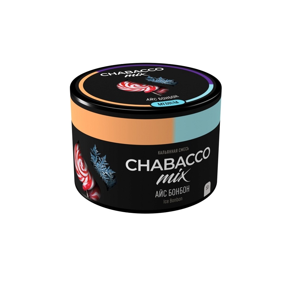 Бестабачная смесь Chabacco 50 гр Айс бонбон