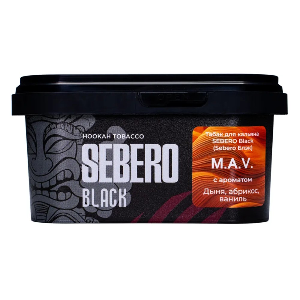 Табак Sebero Black 200 гр MAV