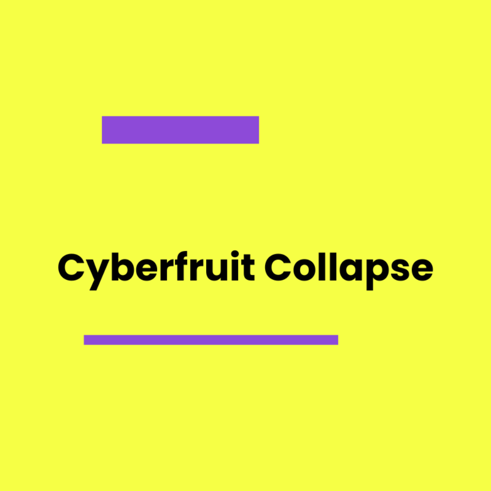 Бестабачная смесь Cyber 200 гр Cyberfruit Collapse