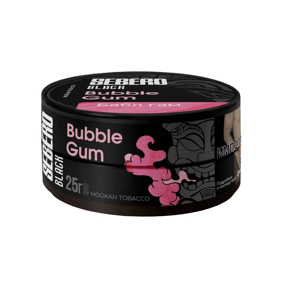 Табак Sebero Black 25 гр Bubble gum
