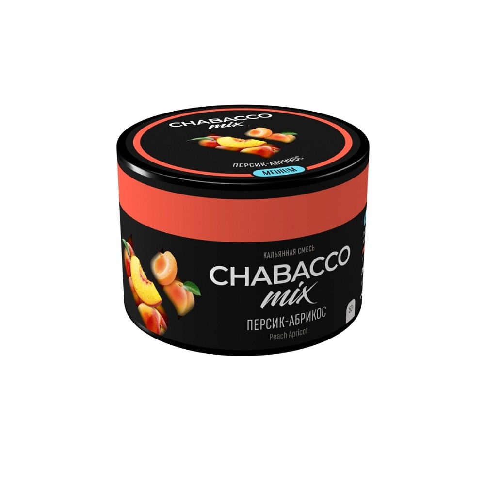 Бестабачная смесь Chabacco 50 гр Персик-абрикос