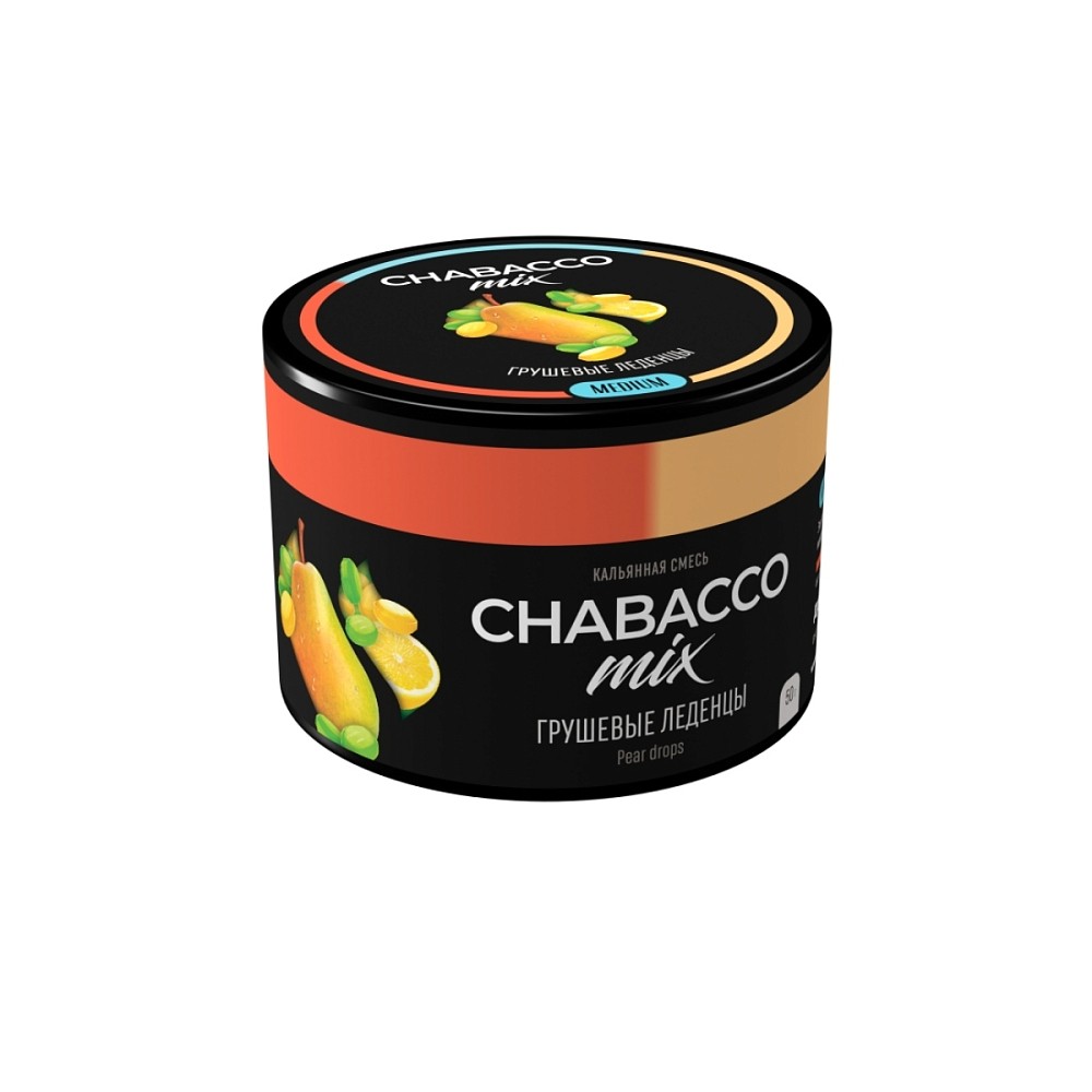 Бестабачная смесь Chabacco 50 гр Грушевые Леденцы
