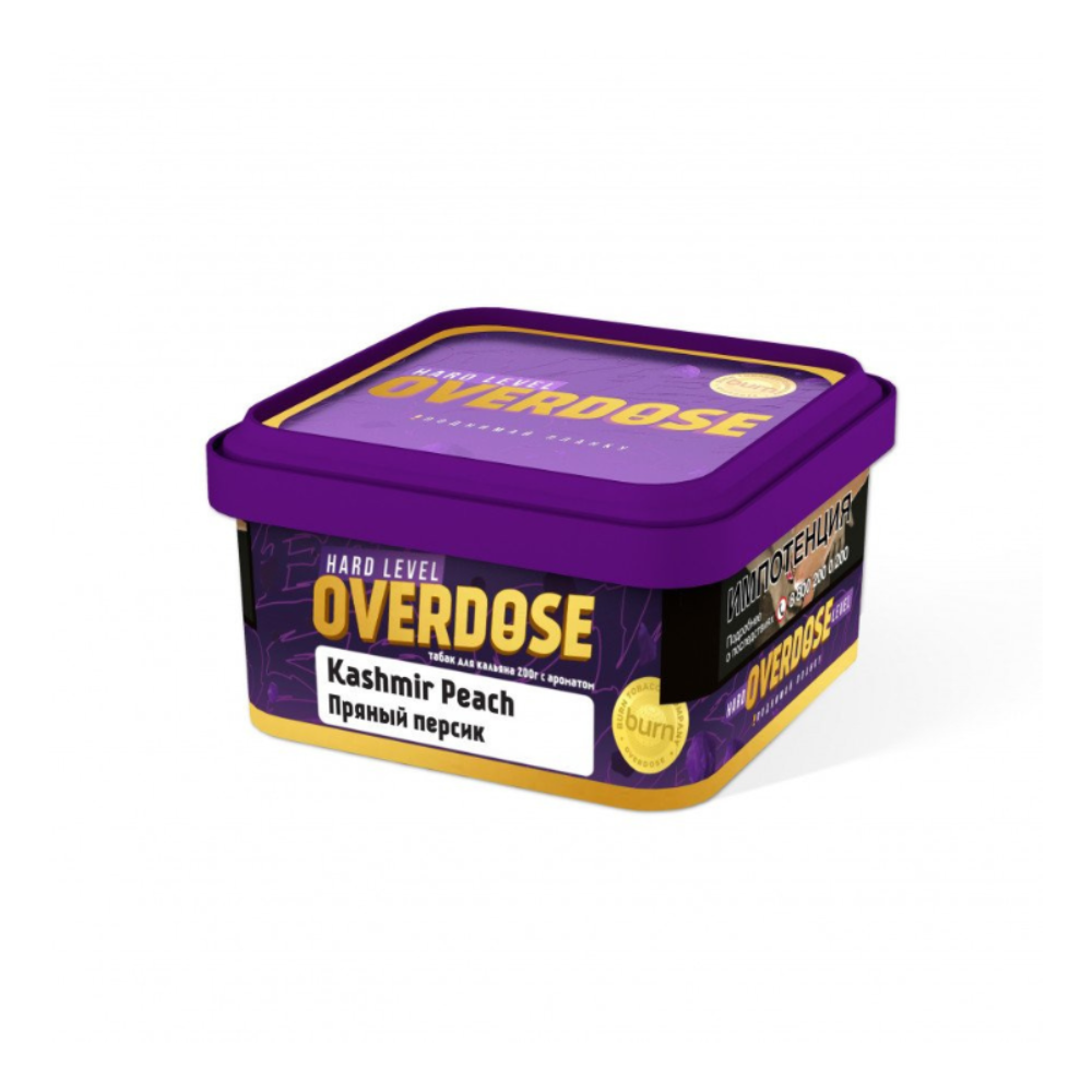 Табак Overdose 200 гр Kashmir Peach