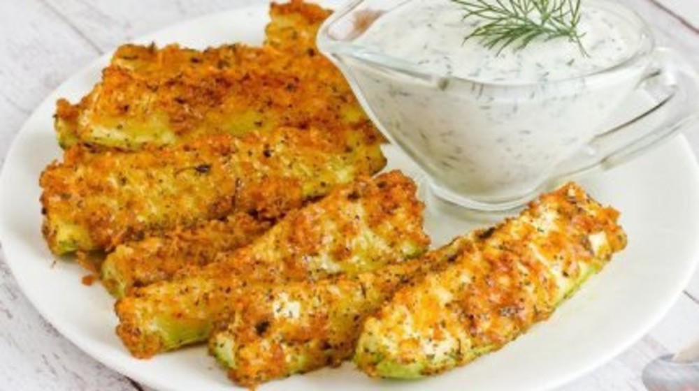 Хрусткі кабачки у фритюрі 100/30г