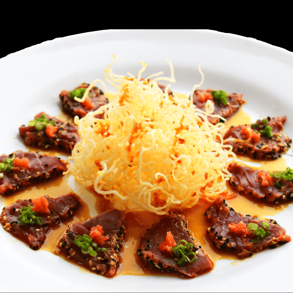 Tiradito de atún