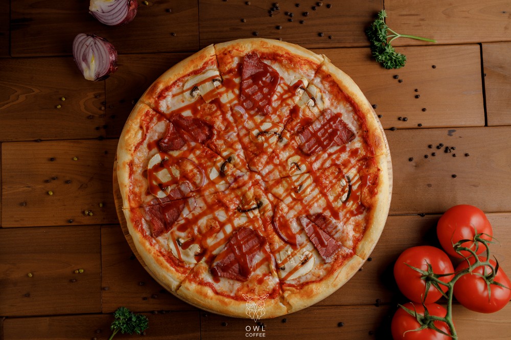 PIZZA BBQ (ГОРЯЖЬЕ МЯСО "ШАХ")