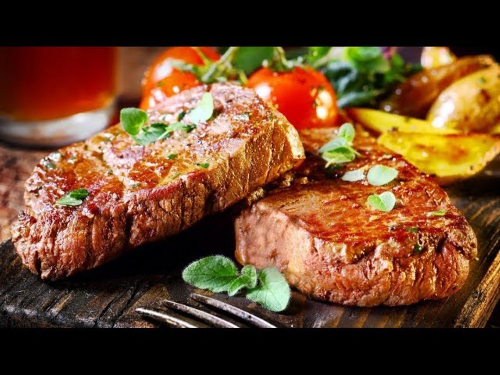 Стейк свинний