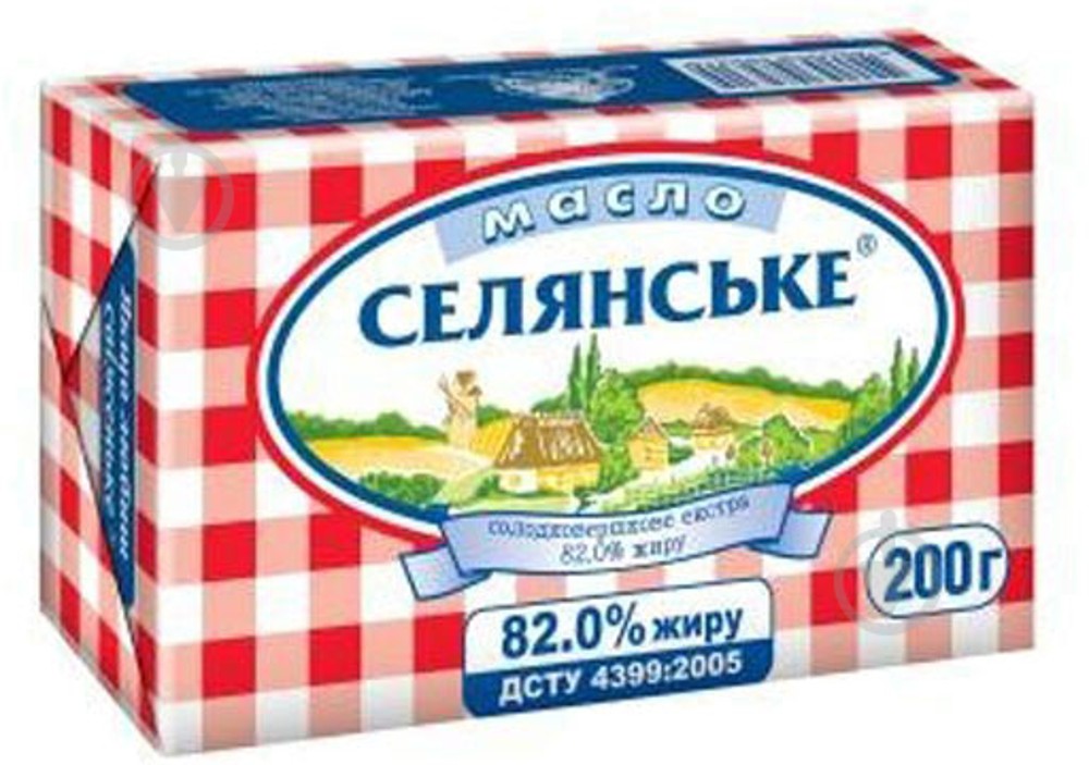 Масло Селянське 82%