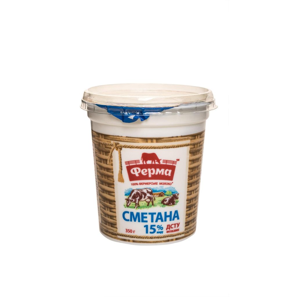 Сметана Ферма стакан