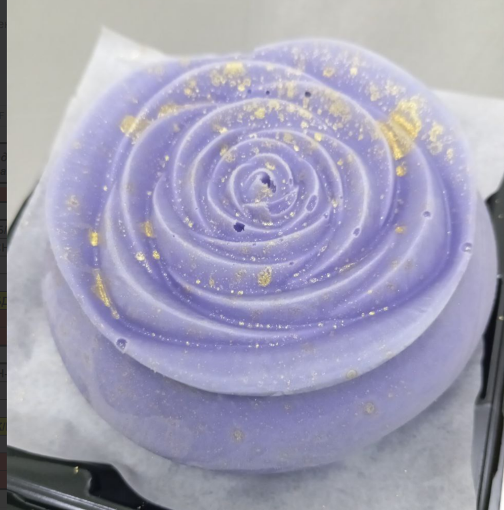 Бенто-торт «Лаванда – смородина»