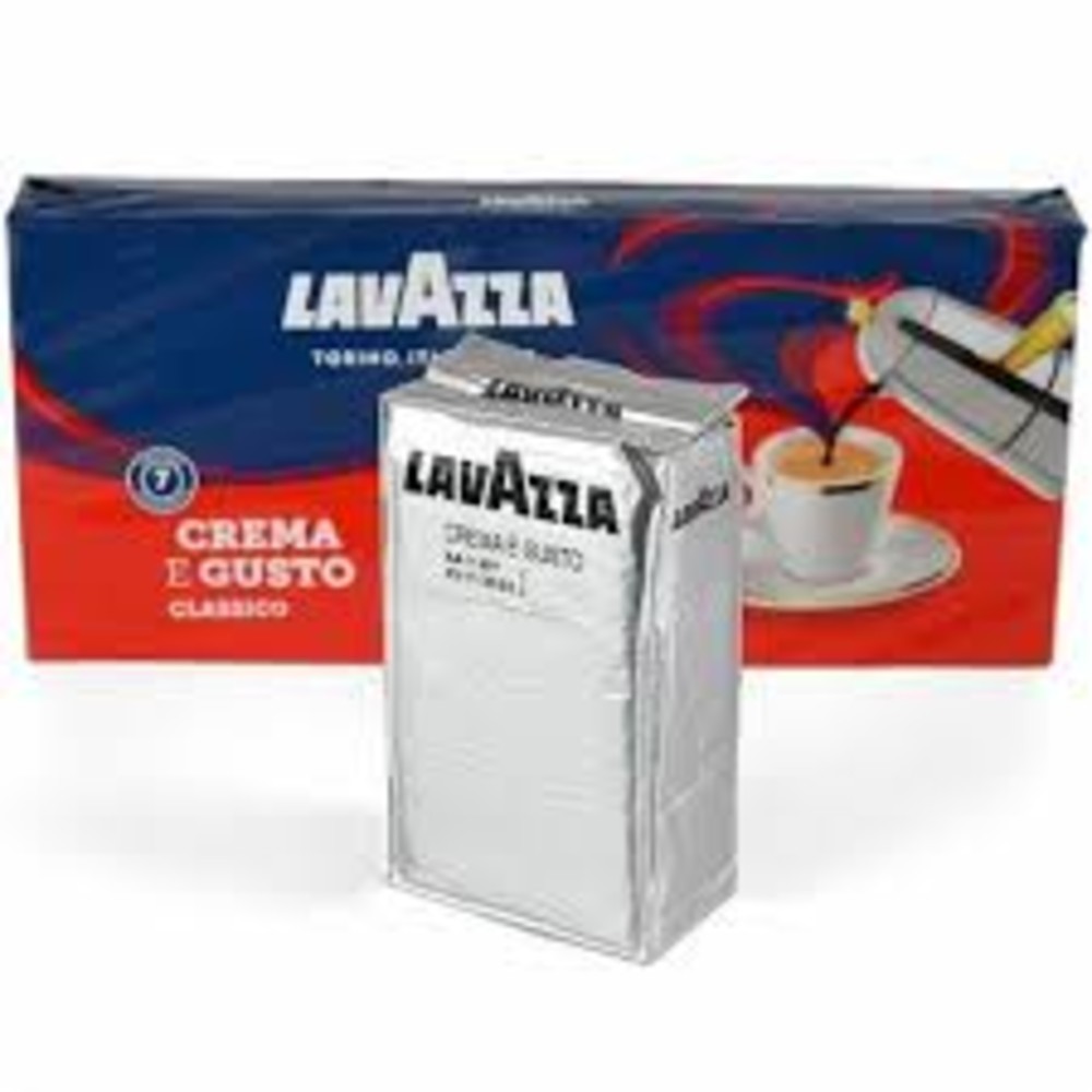 Lavazza Crema & Gusto Classico Export спайка 2*250г Мелена