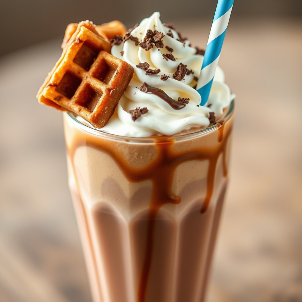 Chocolate Waffle Shake