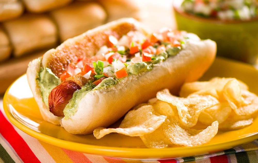 Mexican Hotdog Sandwich