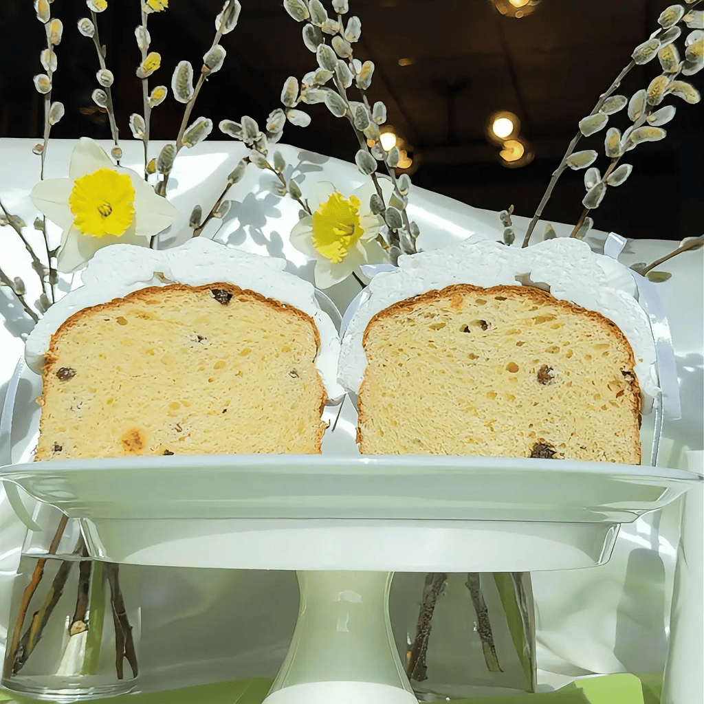 Паска заварна класична з родзинками (610 грам)