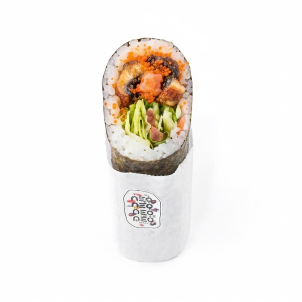 NEW! Walking рол мікс з вугрем та лососем (160 г)