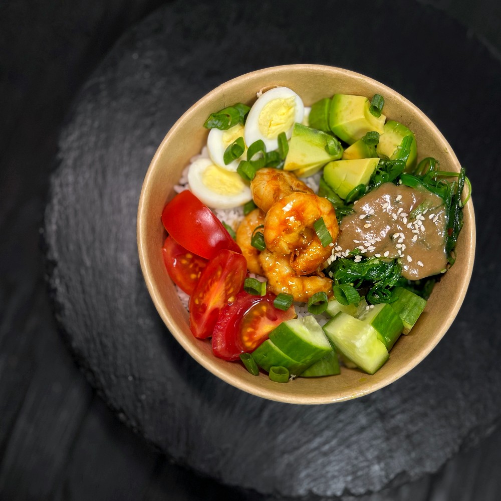 Боул з креветкою / Вowl with shrimp 350 г