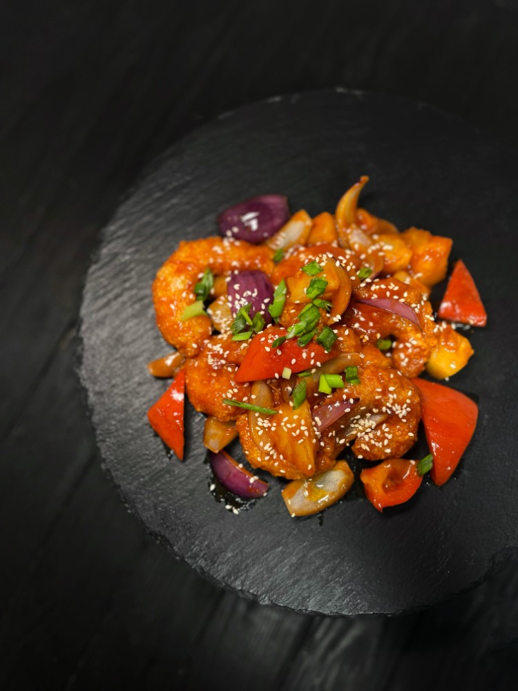 Кунг Преван (Креветки в кисло-солодкому соусі) / Shrimps in sweet-sour sauce 350 г