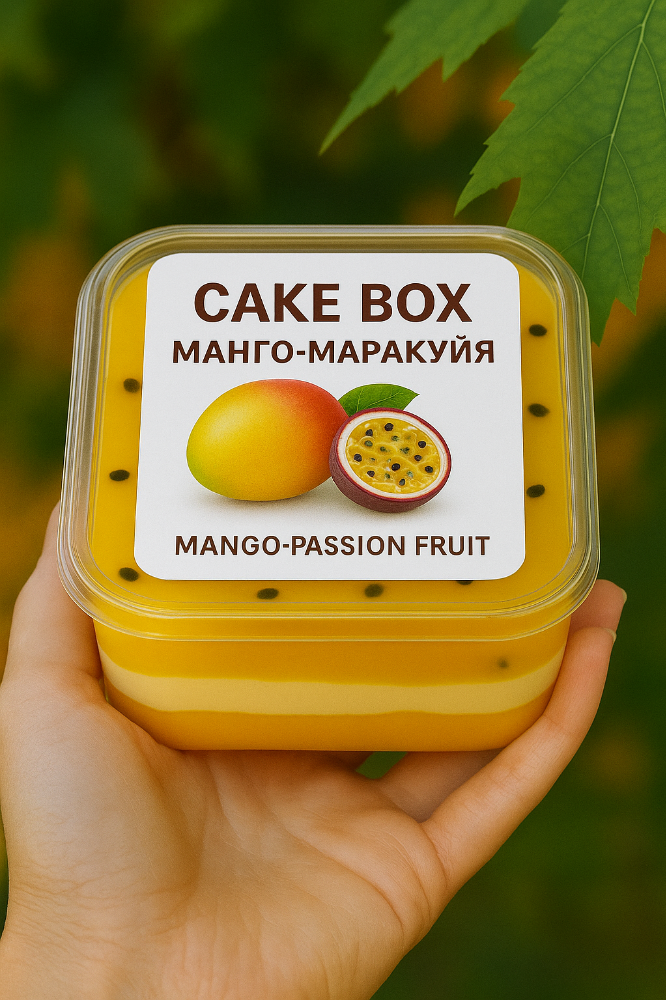 Кейк бокс манго маракуя